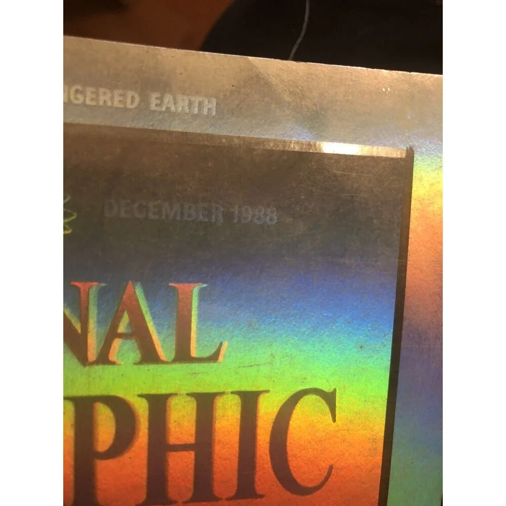 Vintage‎ 1988 National Geographic Magazine Lot of 3 Issues Oct-Nov-Dec Rare